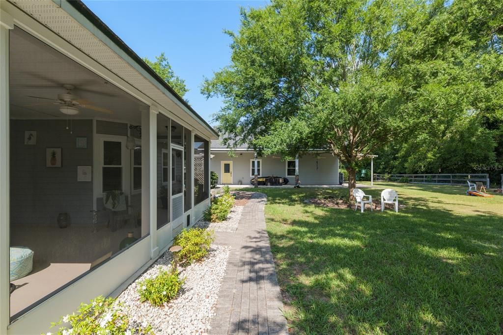 Backyard, Exterior