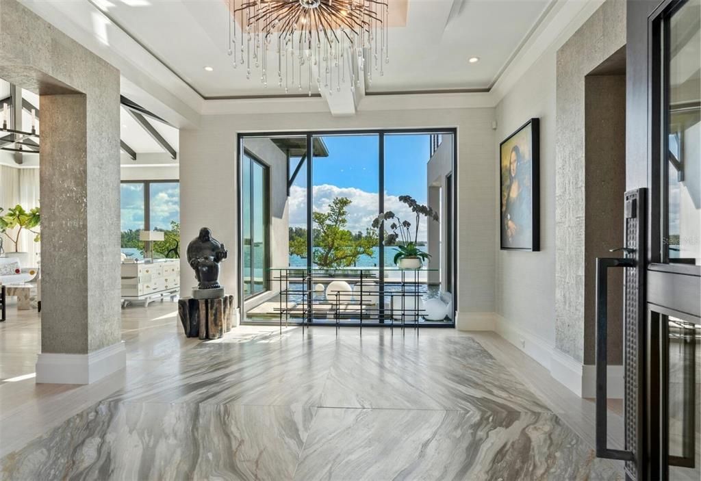 Interior, Marble, Pendant Lights, Recessed Lighting