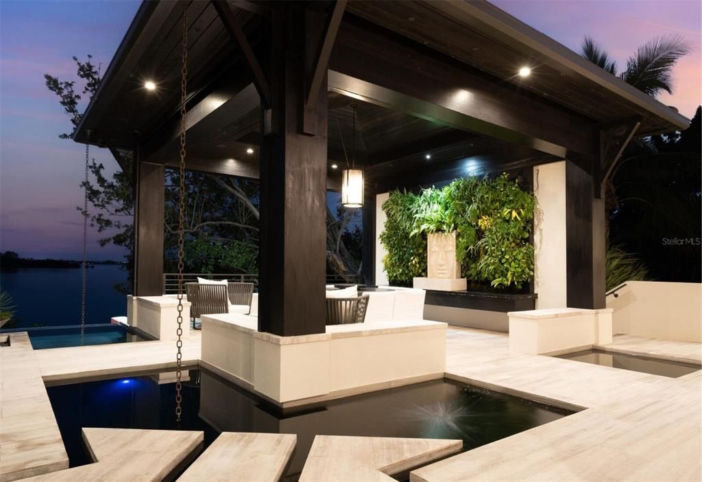 Exterior, Pendant Lights, Pool, Water