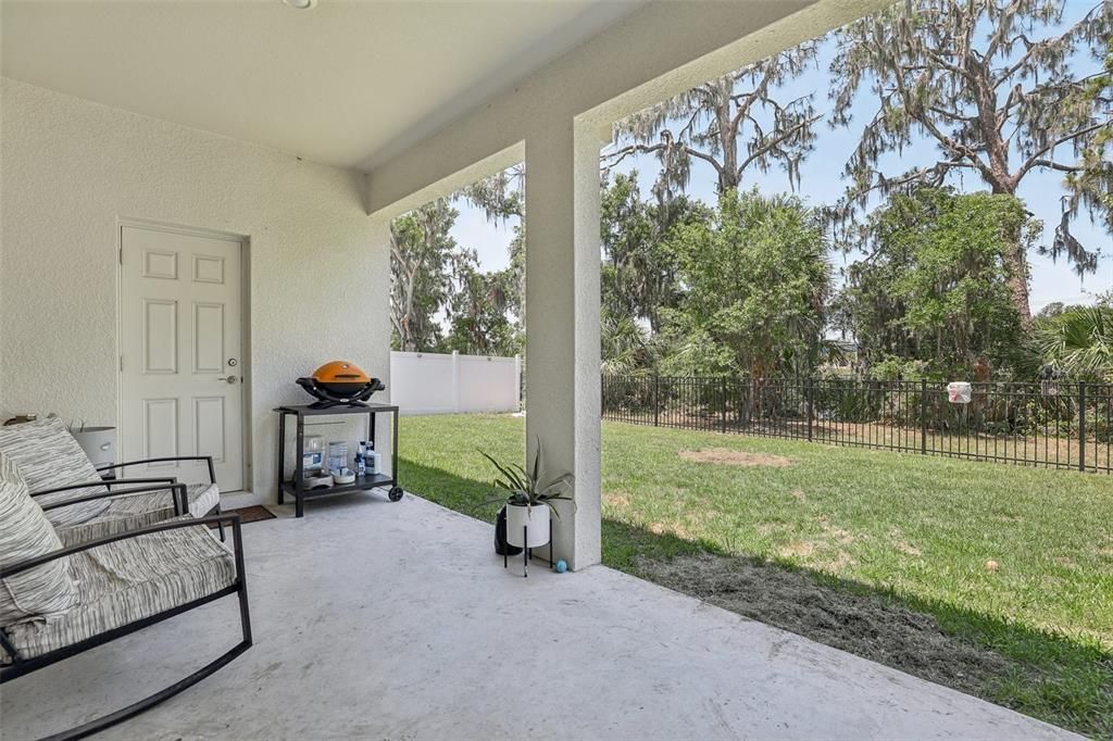 Backyard, Exterior