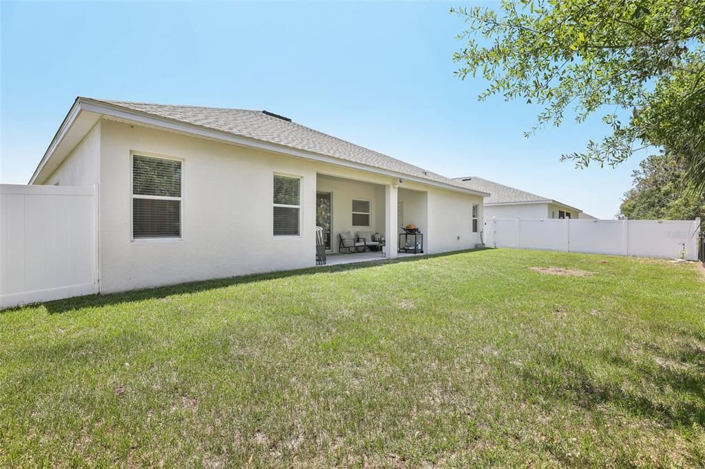 Backyard, Exterior