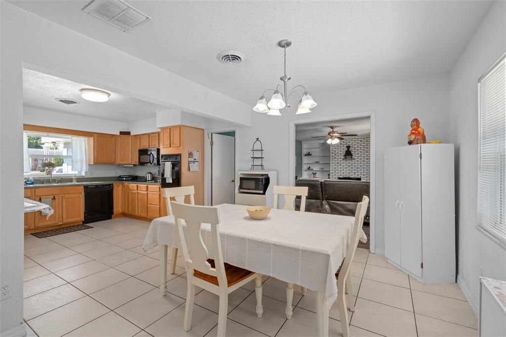 Dining room, Interior, Kitchen
