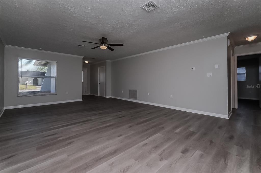 Empty room, Interior, Wood Texture Flooring