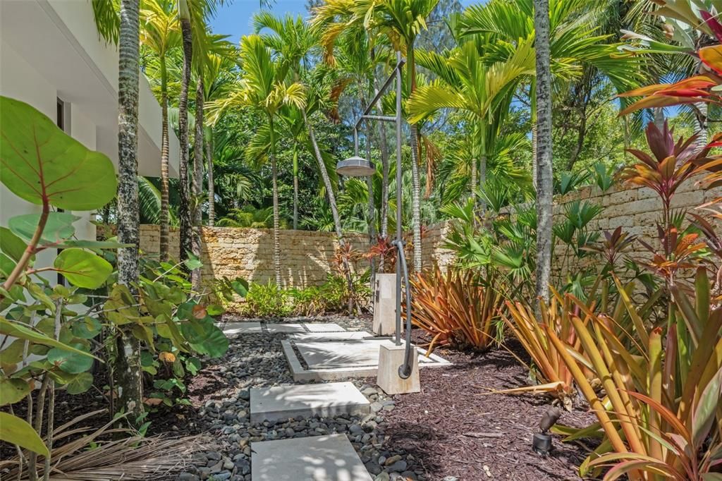 Backyard, Exterior