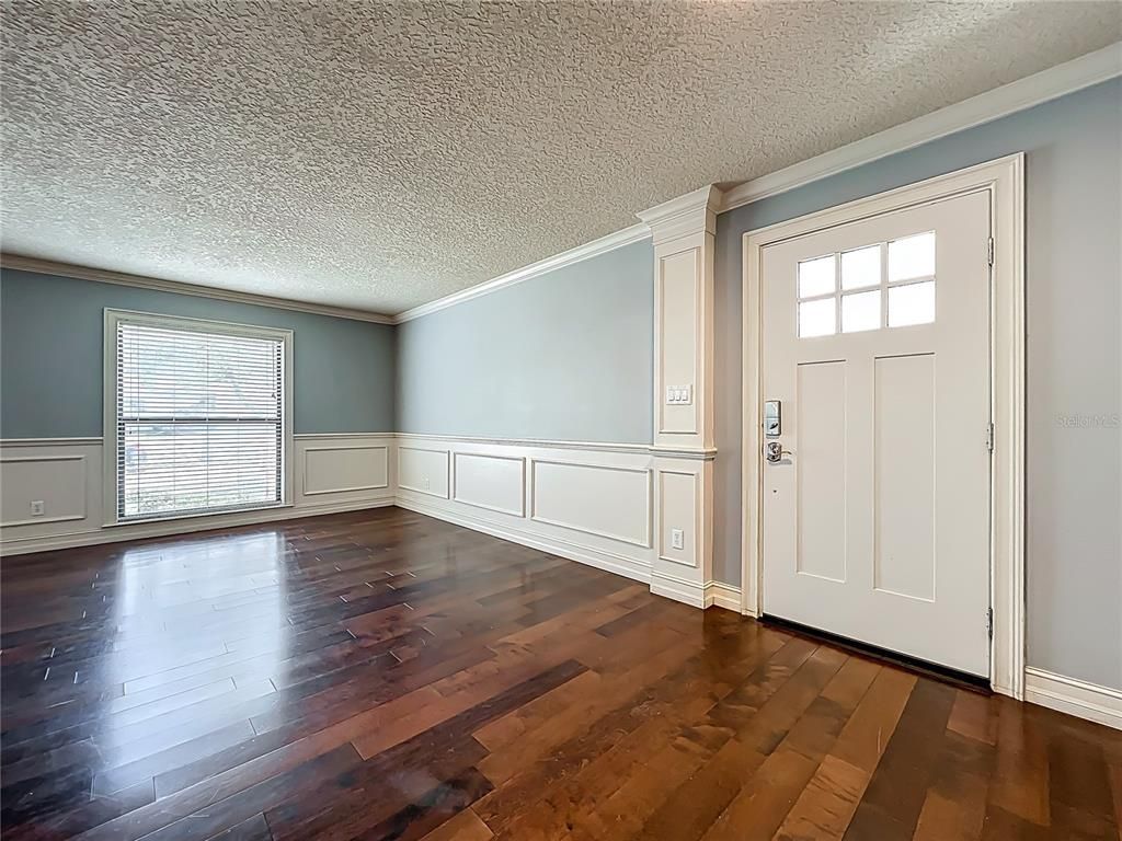Empty room, Interior, Wood Texture Flooring