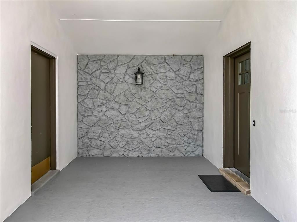 Exterior, Stone Walls