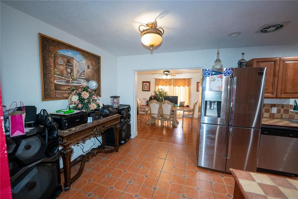 Dining room, Interior, Kitchen