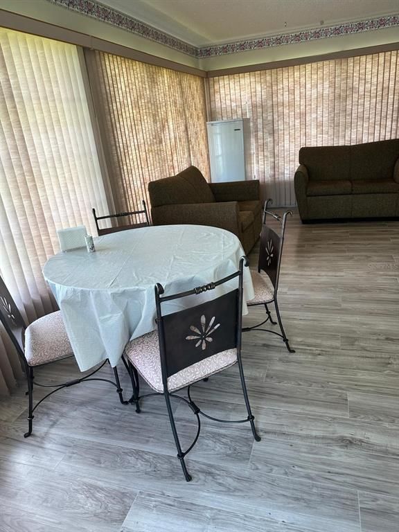 Dining room, Interior, Wood Texture Flooring