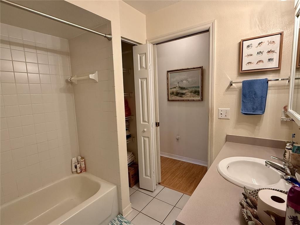 Bathroom, Dual Sink Vanities, Interior, Wood Texture Flooring
