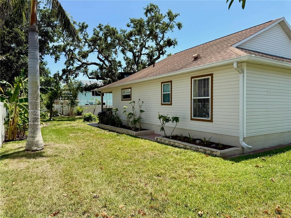 Backyard, Exterior