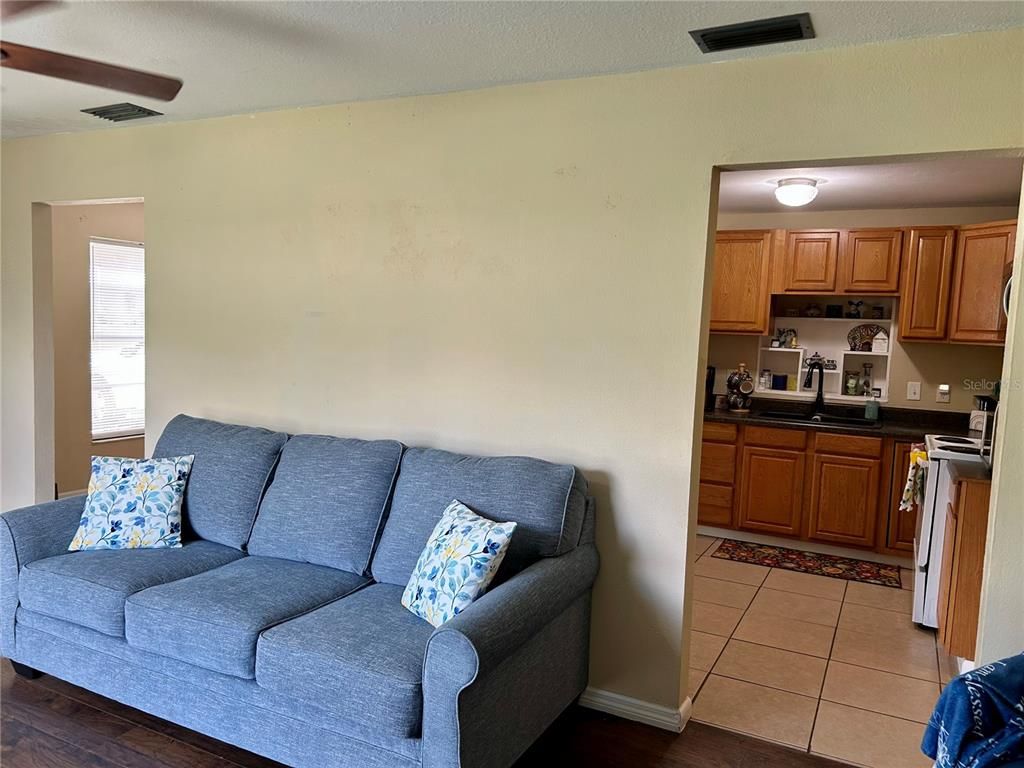 Interior, Kitchen, Living room, Wood Texture Flooring