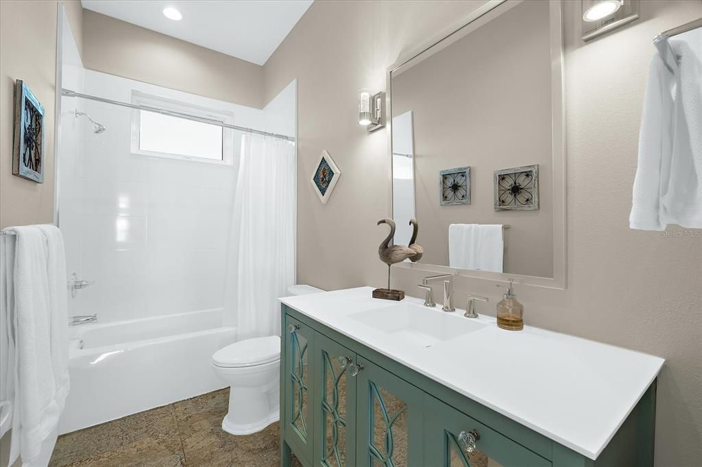 Bathroom, Interior, Recessed Lighting