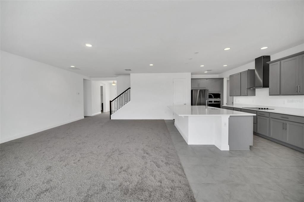Interior, Kitchen, Recessed Lighting