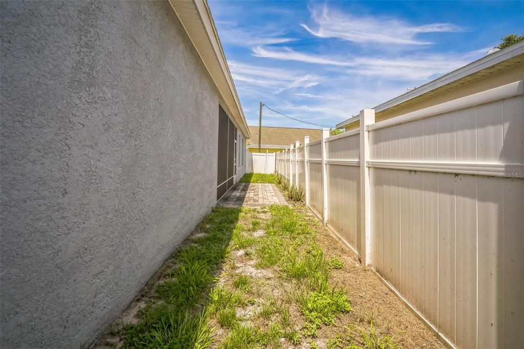 Backyard, Exterior