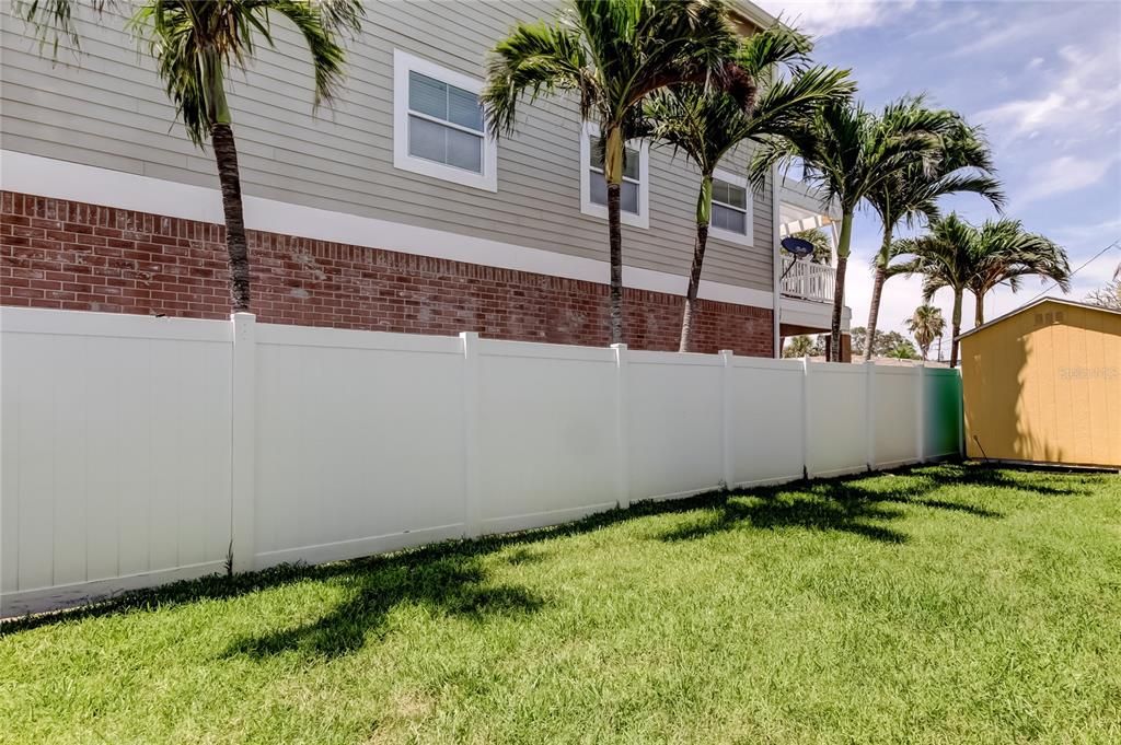 Backyard, Exterior