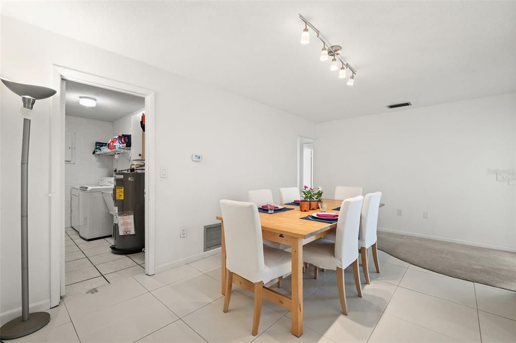 Dining room, Interior, Washer
