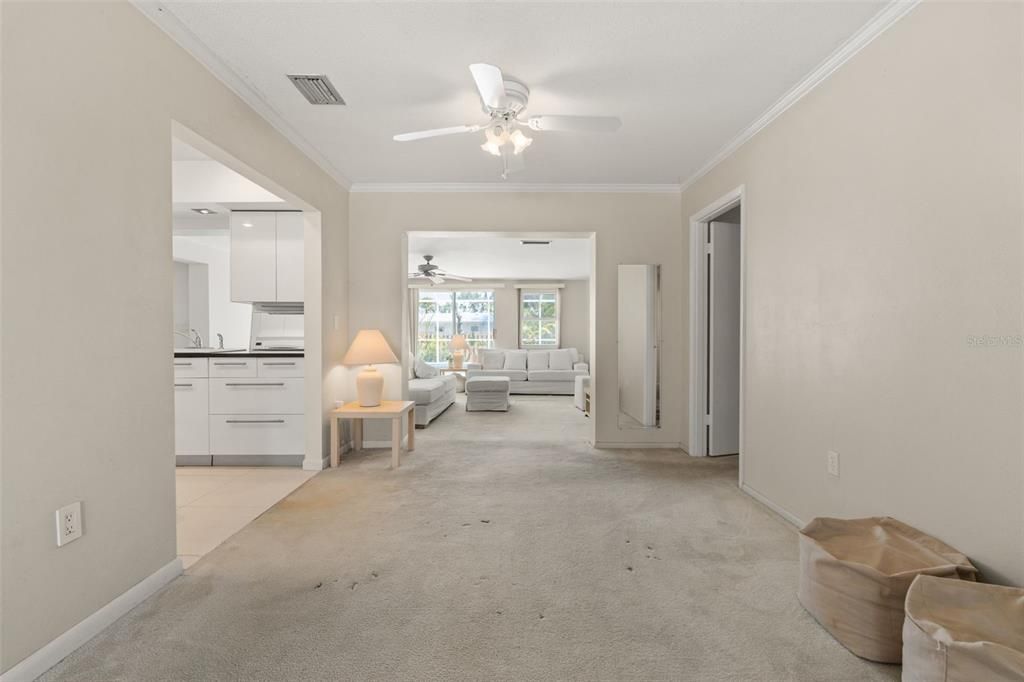 Interior, Kitchen, Living room