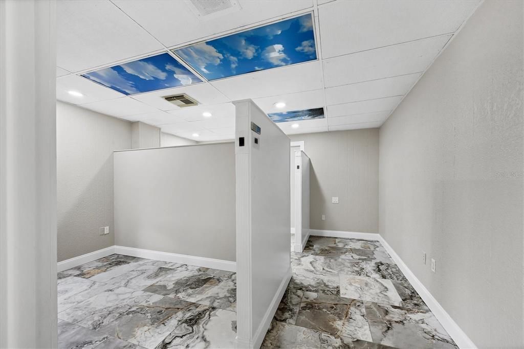 Interior, Marble, Recessed Lighting