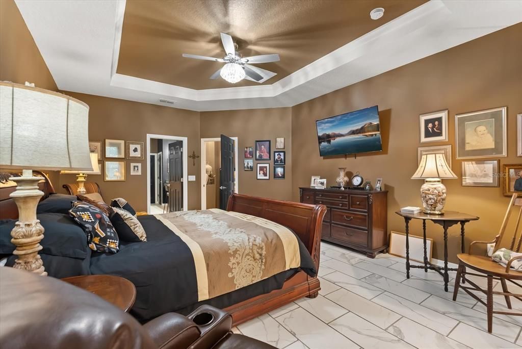 Bedroom, Interior, Marble