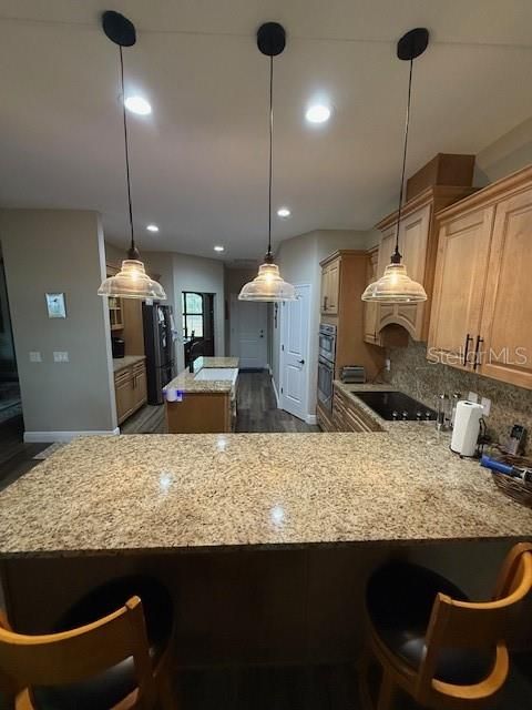 Interior, Kitchen, Pendant Lights, Recessed Lighting