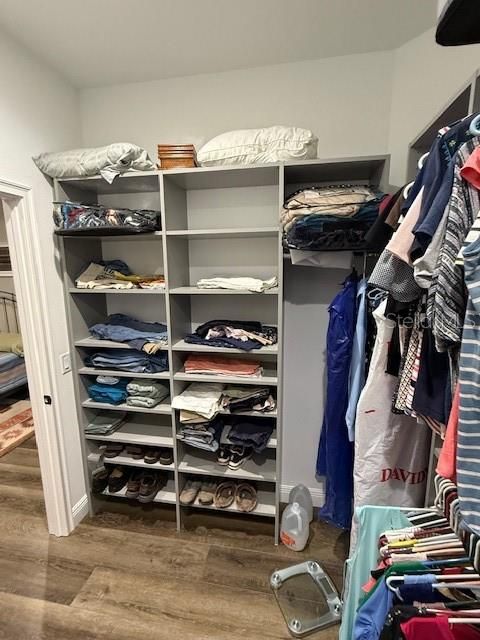 Interior, Walk-in Closets, Wood Texture Flooring
