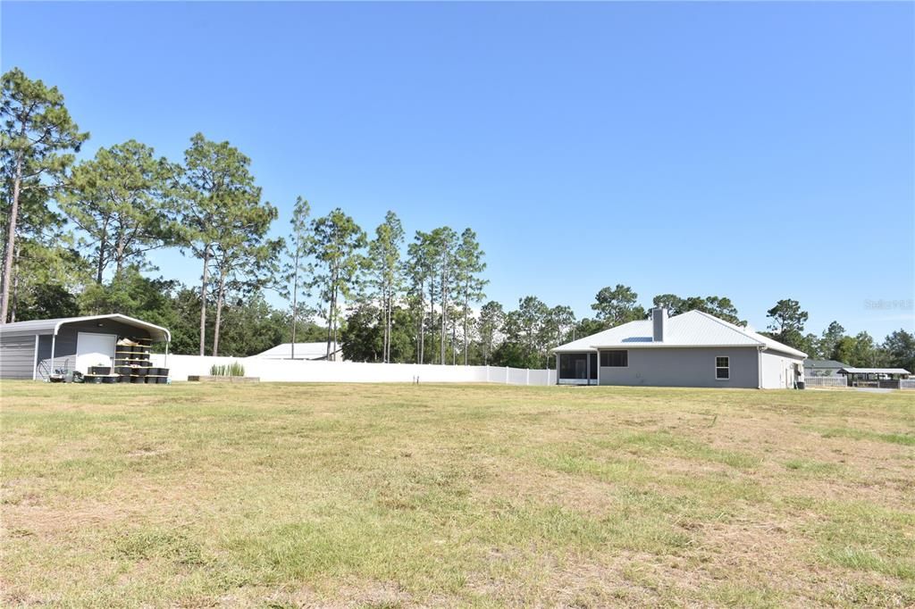 Backyard, Exterior