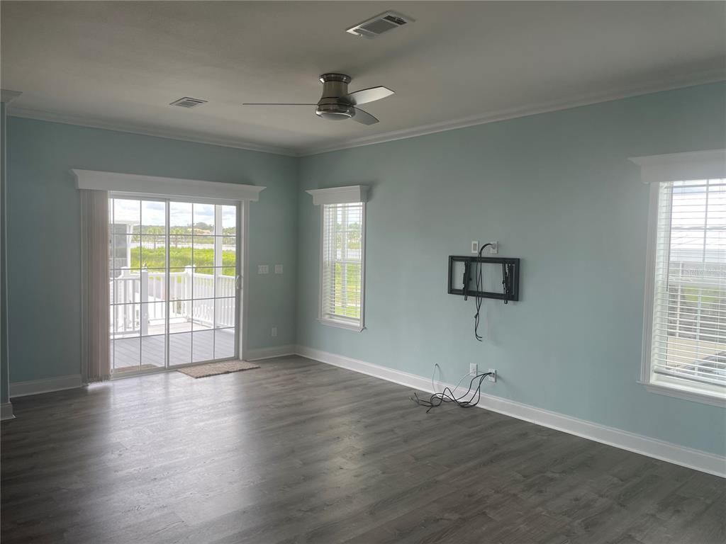 Empty room, Interior, Wood Texture Flooring