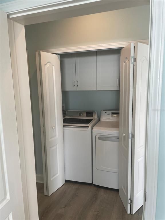 Interior, Utility Closets, Washer, Wood Texture Flooring