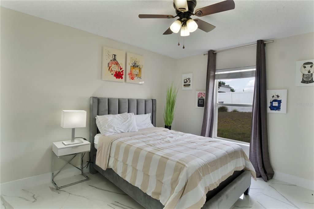 Bedroom, Interior, Marble