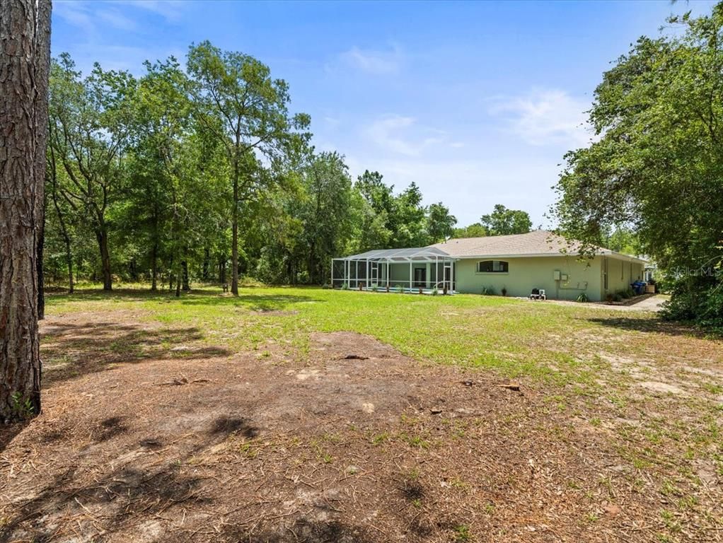 Backyard, Exterior