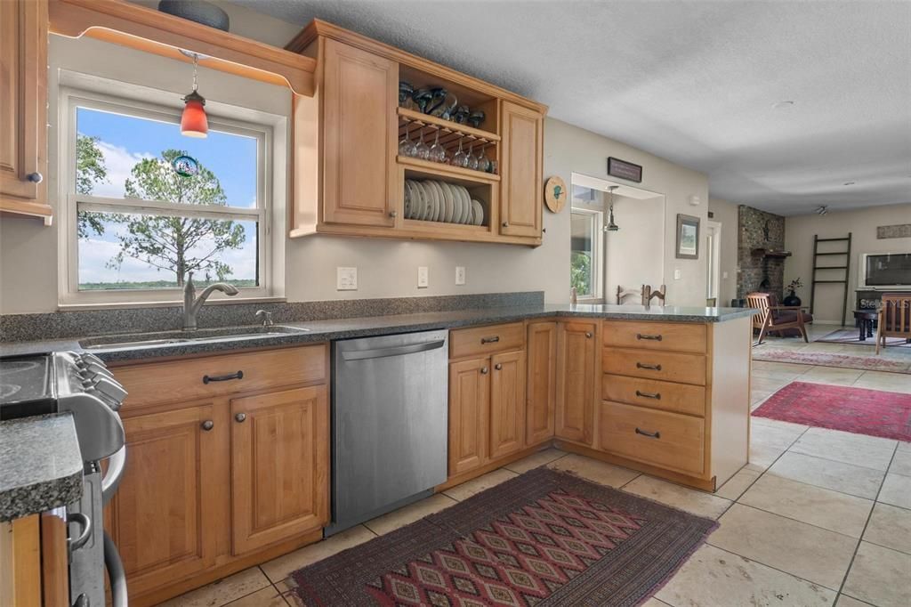 Dining room, Interior, Kitchen, Pendant Lights