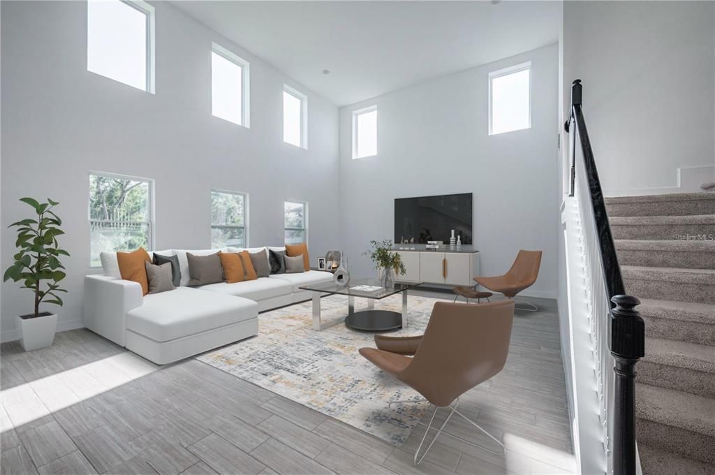 Interior, Living room, Wood Texture Flooring