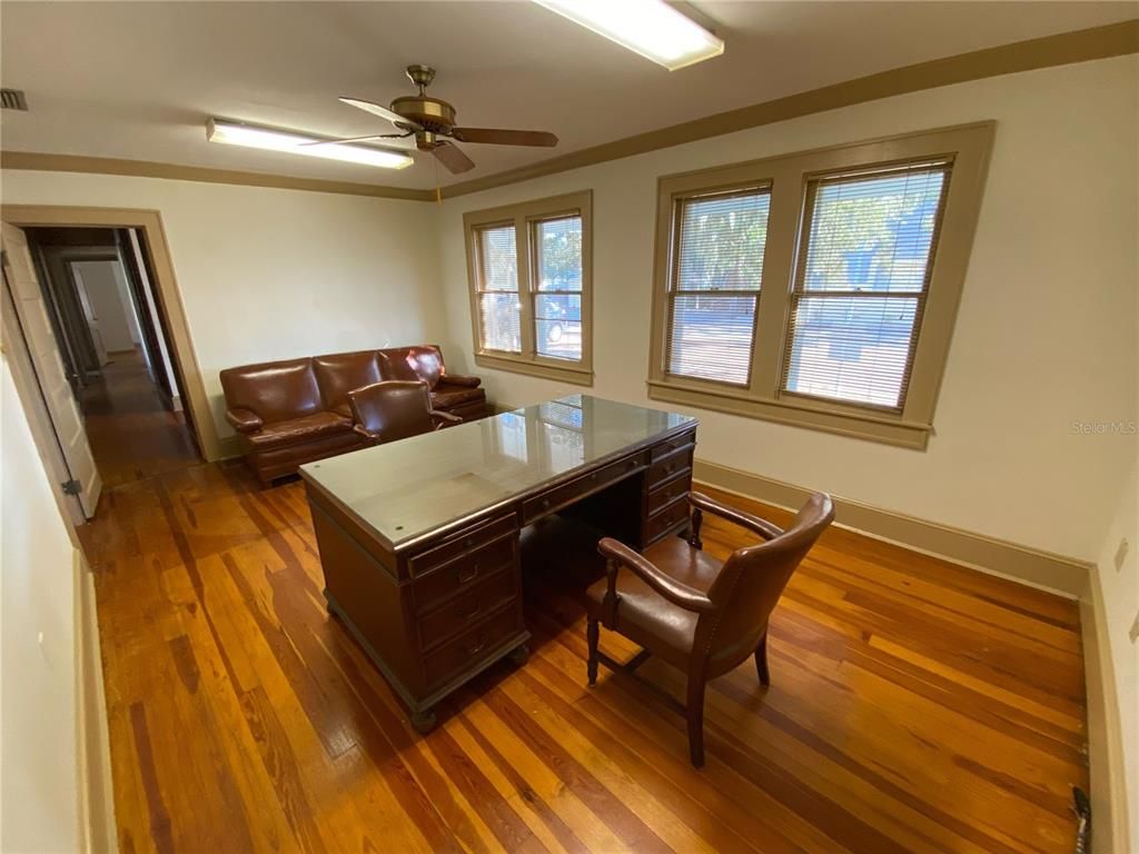 Home Office, Interior, Wood Texture Flooring