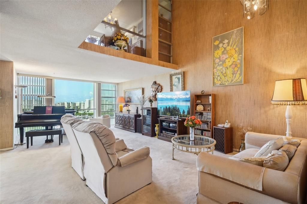 Interior, Living room, Piano, Wooden Walls