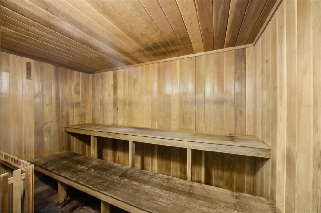 Interior, Sauna Room