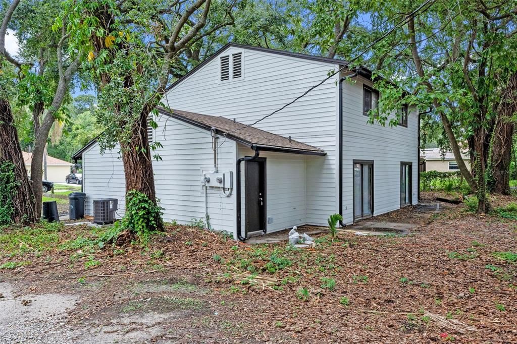 Backyard, Exterior