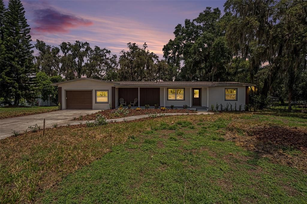 Attached, Backyard, Exterior, Facade, Ranch