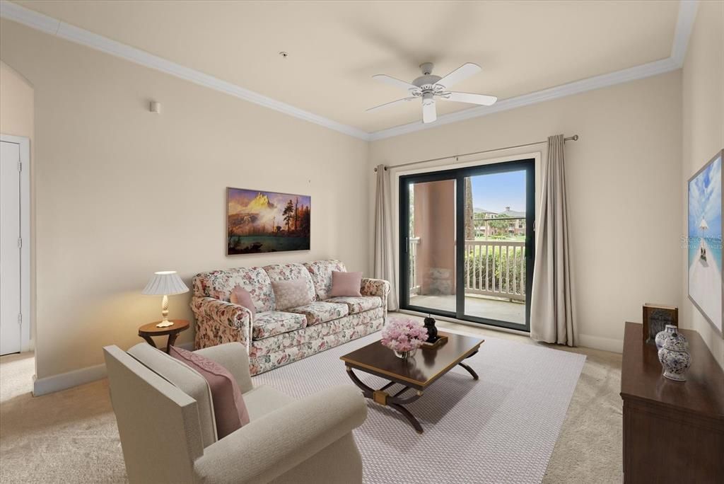 Interior, Living room