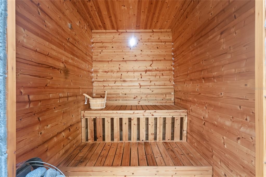 Interior, Sauna Room