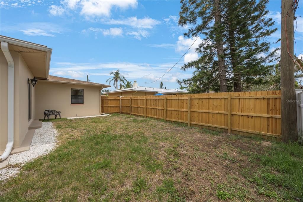 Backyard, Exterior