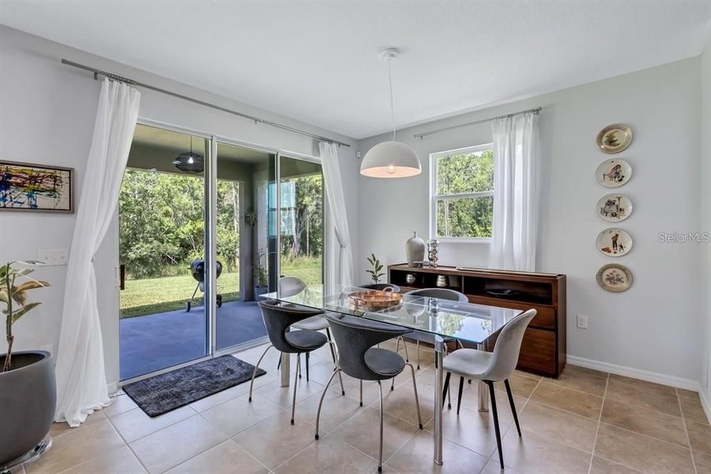 Dining room, Interior, Pendant Lights