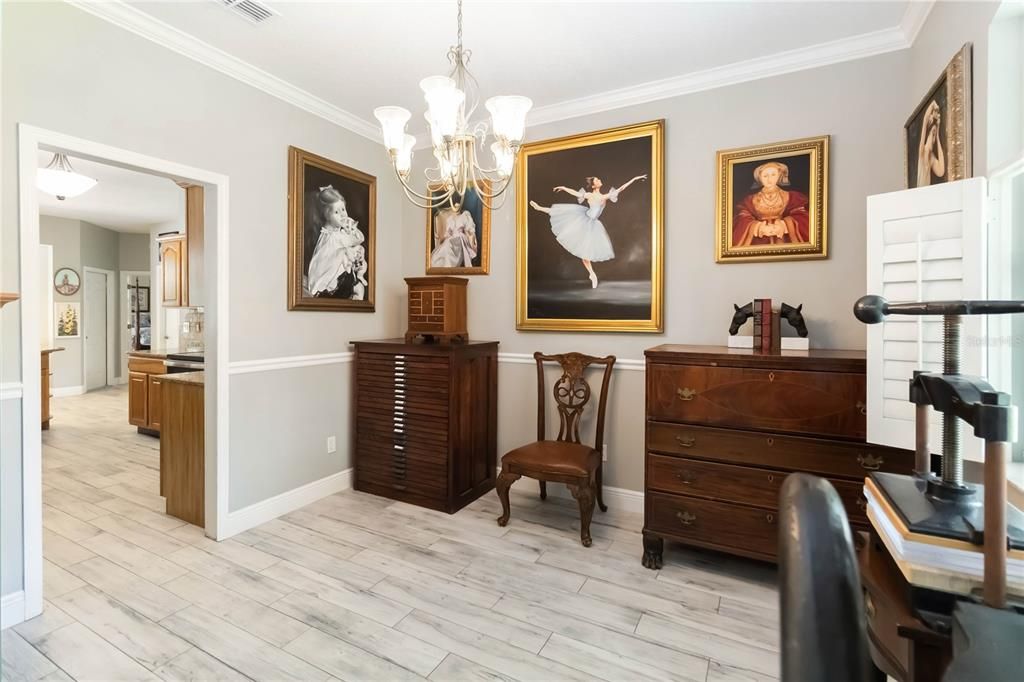 Chandelier, Interior, Wood Texture Flooring