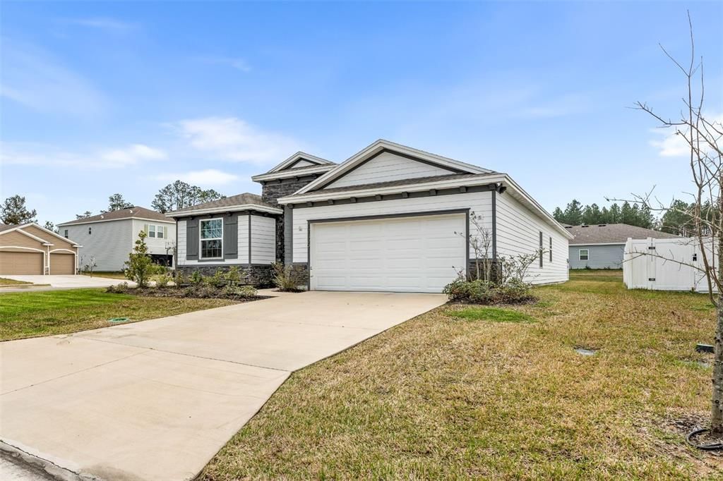 Attached, Backyard, Exterior, Facade, Ranch