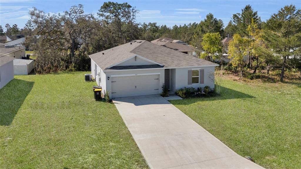 Attached, Backyard, Exterior, Facade, None