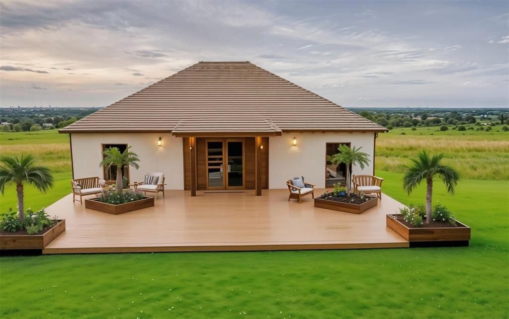 Backyard, Exterior