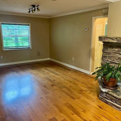 Empty room, Interior, Wood Texture Flooring