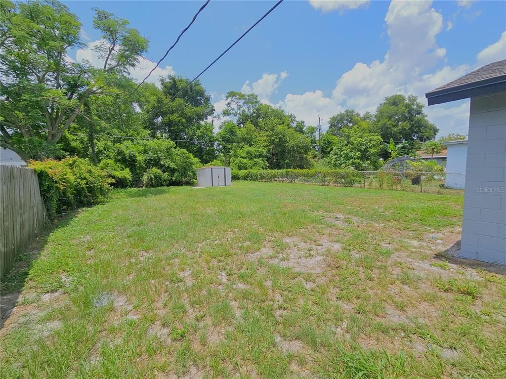 Backyard, Exterior