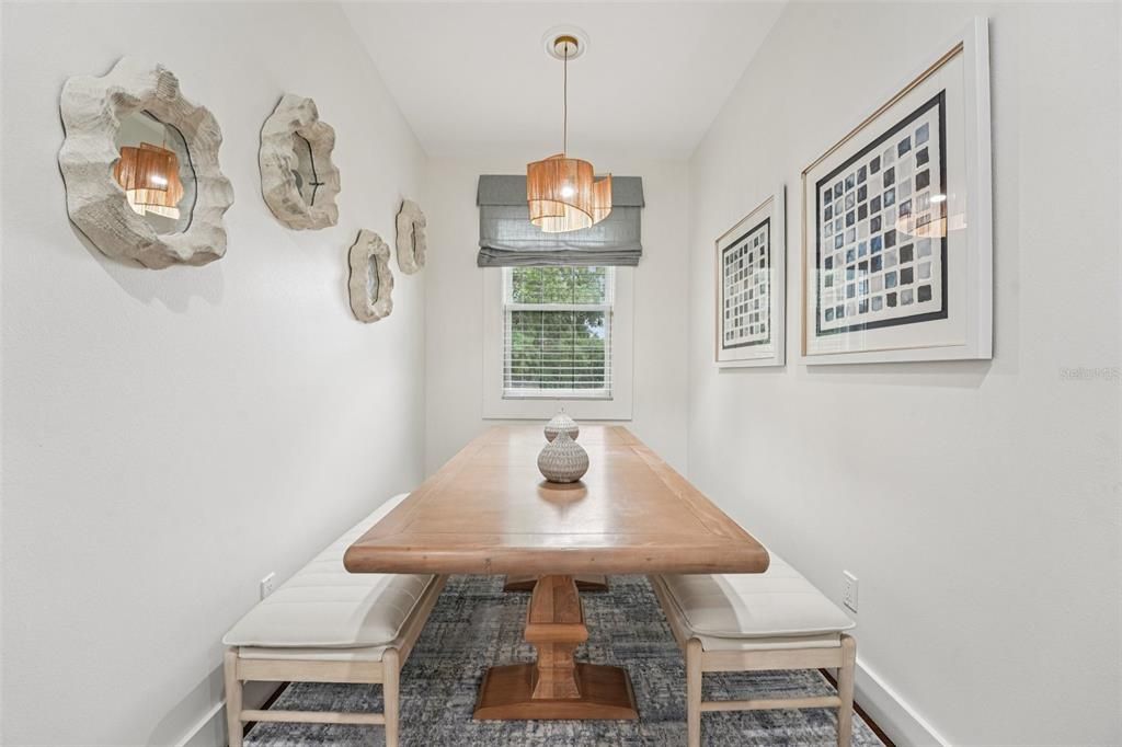 Dining room, Interior, Pendant Lights