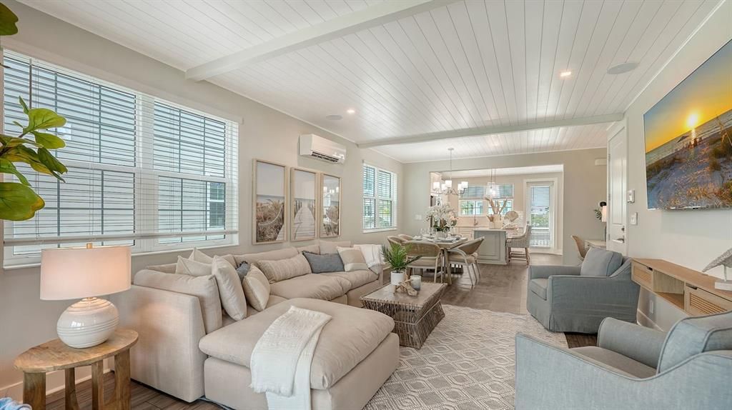 Chandelier, Dining room, Interior, Living room, Recessed Lighting