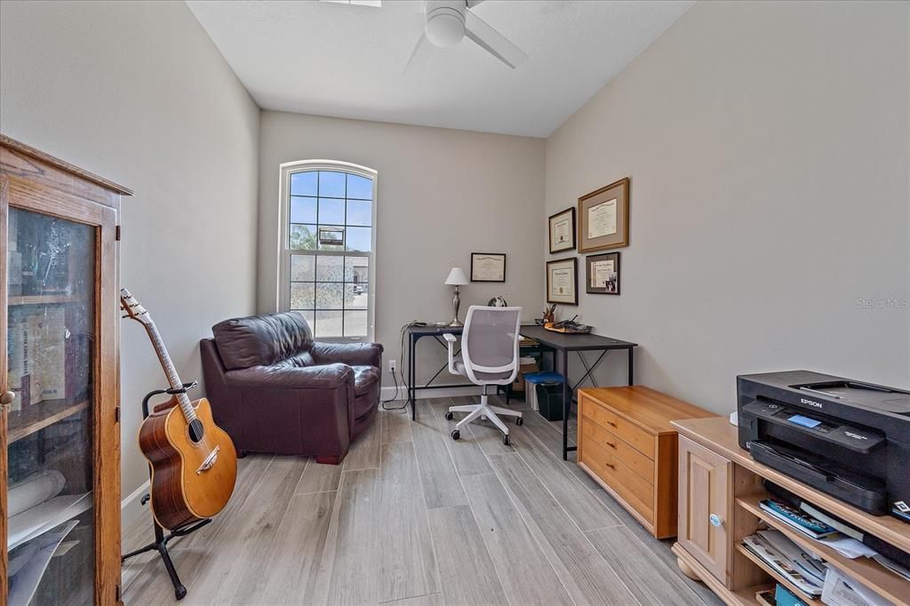 Home Office, Interior, Wood Texture Flooring